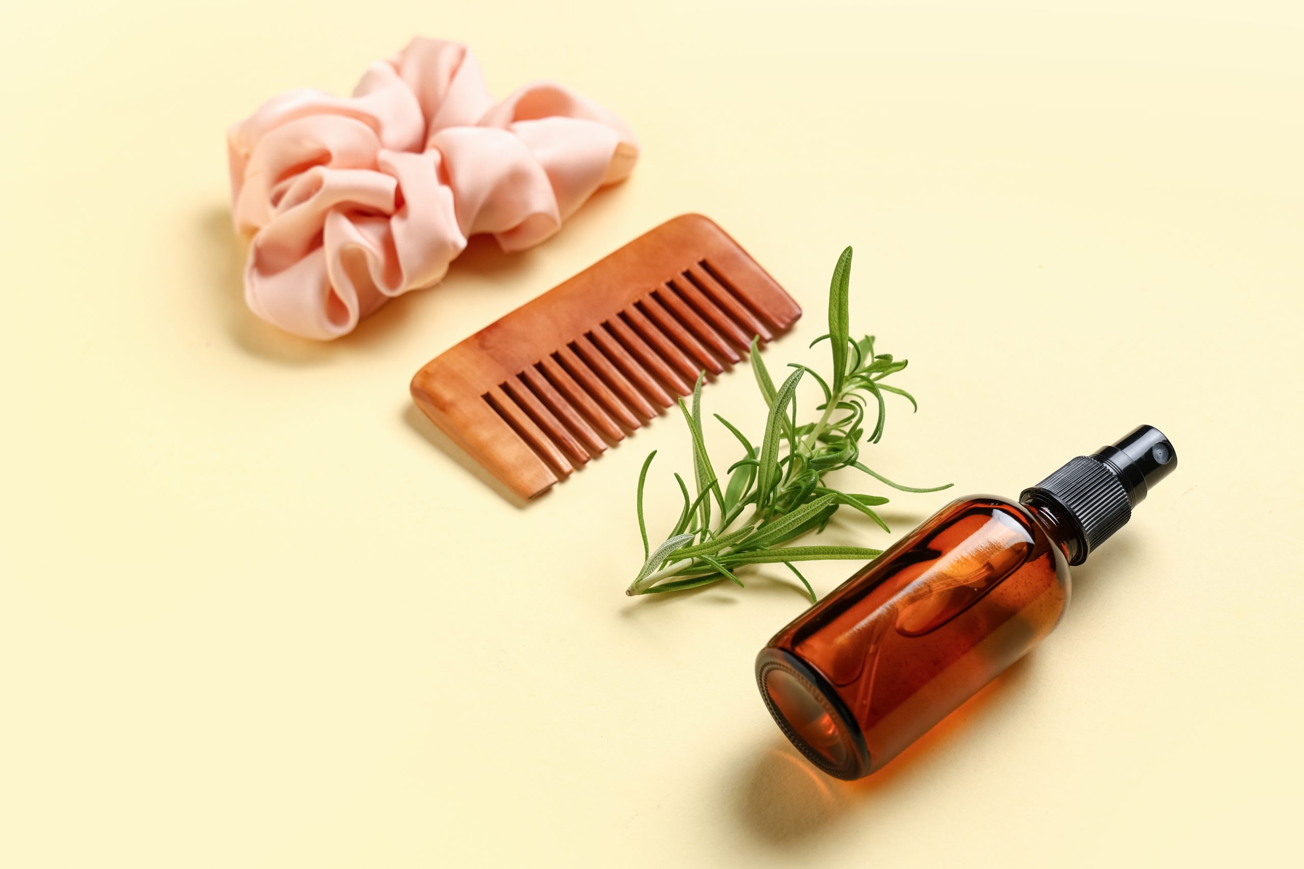 Lice prevention spray comb and hair care essentials